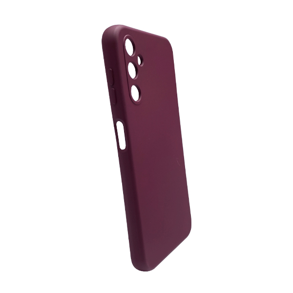 Чехол Original Soft Touch Case for Samsung A14-A145 Plum with Camera Lens