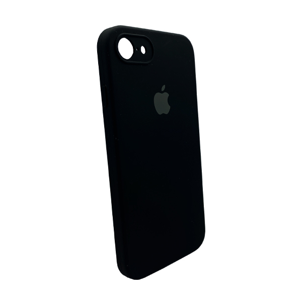 Чохол Soft Touch для Apple iPhone 7/8/SE 2020/SE 2022 Black with Camera Lens Protection