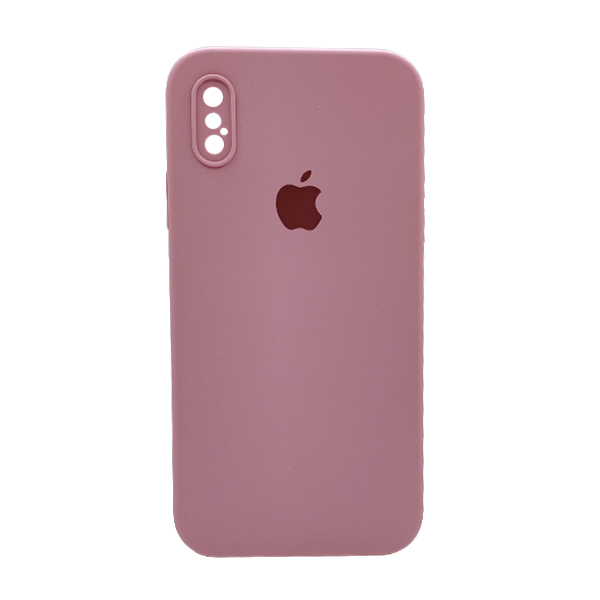 Чехол Soft Touch для Apple iPhone X/XS Lilac Pride with Camera Lens Protection Square