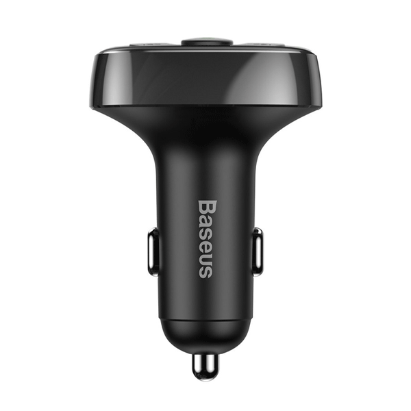 FM-модулятор Baseus FM Launcher S-09 Standart Edition 2.4A 2USB Black (CCMT000001)