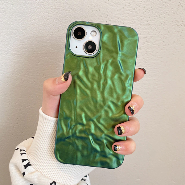 Чехол накладка Frosted Foil Case для iPhone 13/14 Green