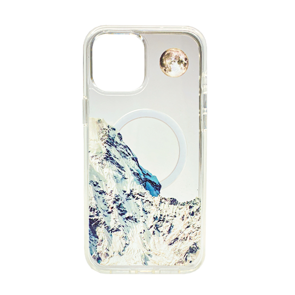 Чехол Wave Above Case для iPhone 13 Clear with MagSafe Frozen