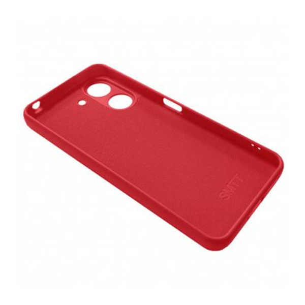 Чехол Original Soft Touch Case for Xiaomi Redmi 13C/Poco C65 Red with Camera Lens