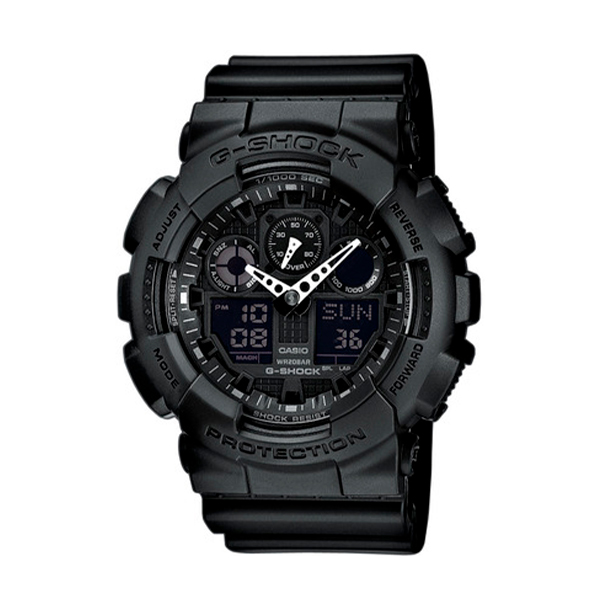 Годинник Casio G-Shock GA-100-1A1ER Black