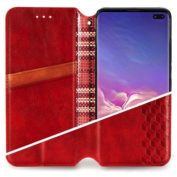 Чехол книжка Kira Slim Shell для Samsung A12-2021/A125/M12-2021 Red Getman