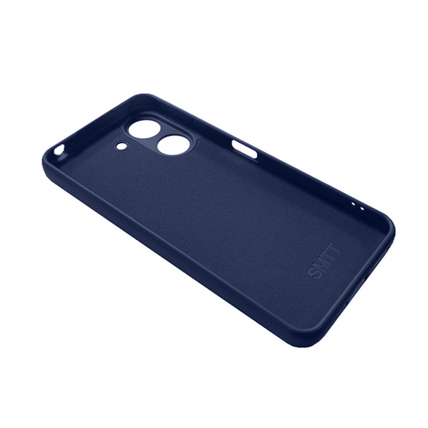 Чехол Original Soft Touch Case for Xiaomi Redmi 13C/Poco C65 Dark Blue with Camera Lens