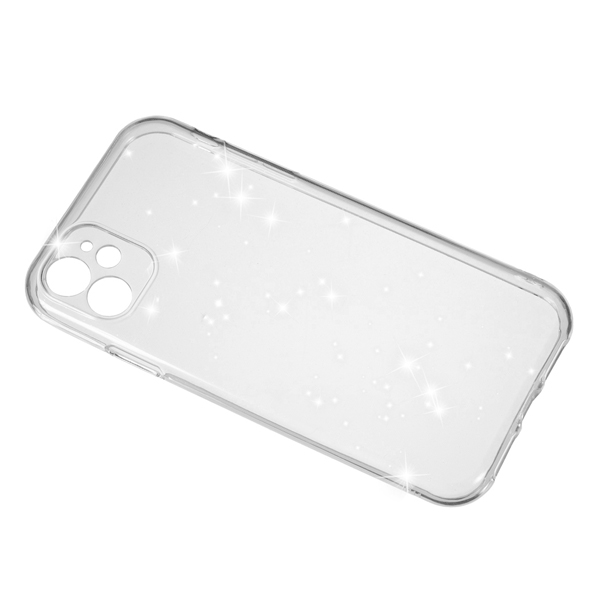 Чохол Silicon Shiny Case iPhone 11 Glitter Clear