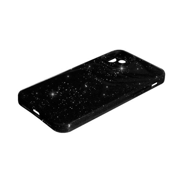 Чохол Silicon Shiny Case iPhone 11 Glitter Black