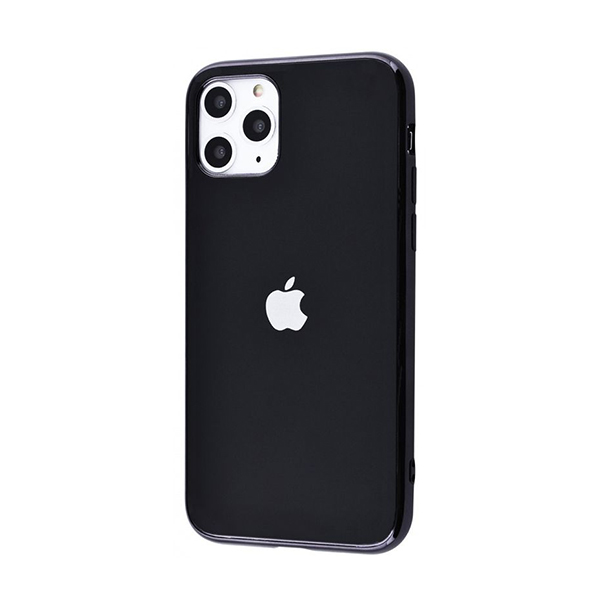 Чехол накладка Glass TPU Case для iPhone 11 Pro Max Black