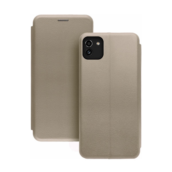 Чехол книжка Kira Slim Shell для Samsung A03/A035 Gold