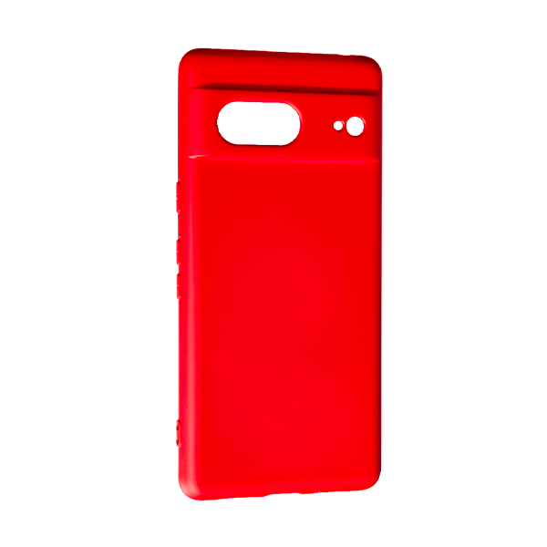 Чохол Original Soft Touch Case for Google Pixel 7 Red with Camera Lens