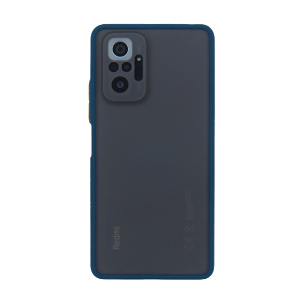 Чохол Goospery Case для Xiaomi Redmi Note10 Pro/Note 10 Pro Max Dark Bue with Camera Lens