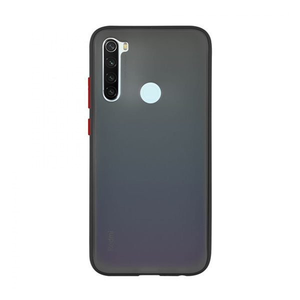 Чехол накладка Goospery Case для Xiaomi Redmi Note 8 Black/Red