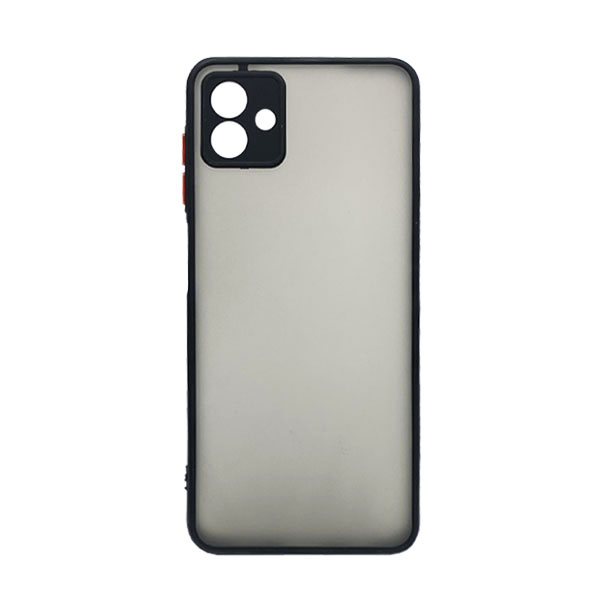 Чехол накладка Goospery Case для Samsung A04-2022/A045 Black/Red with Camera Lens