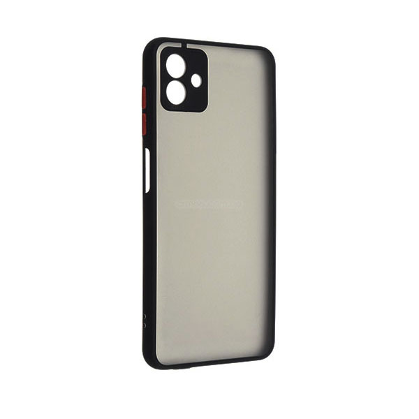 Чехол накладка Goospery Case для Samsung A04-2022/A045 Black/Red with Camera Lens