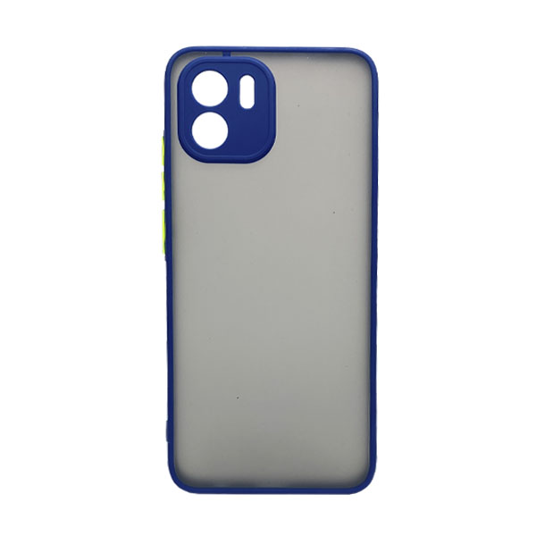 Чехол накладка Goospery Case для Xiaomi Redmi A1/A2 Dark Blue with Camera Lens