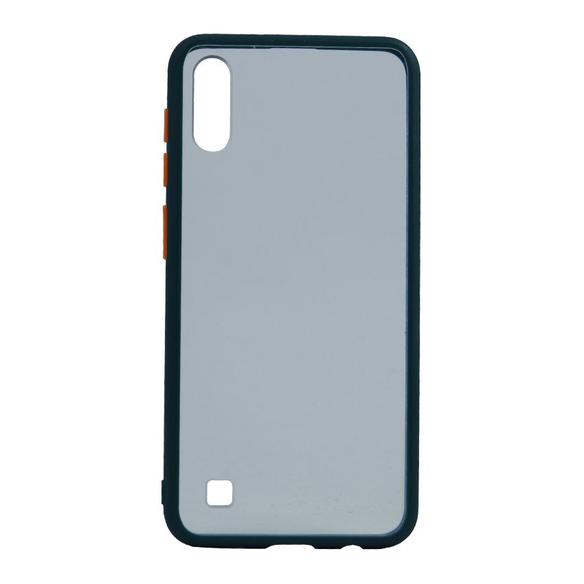 Чохол Goospery Case для Samsung A10-2019/A105 Clear/Sea Wave/Orange