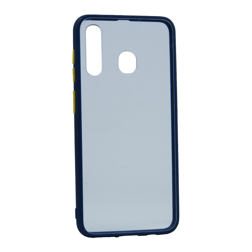 Чохол Goospery Case для Samsung A20-2019/A205/A30-2019/A305 Clear/Blue/Yellow