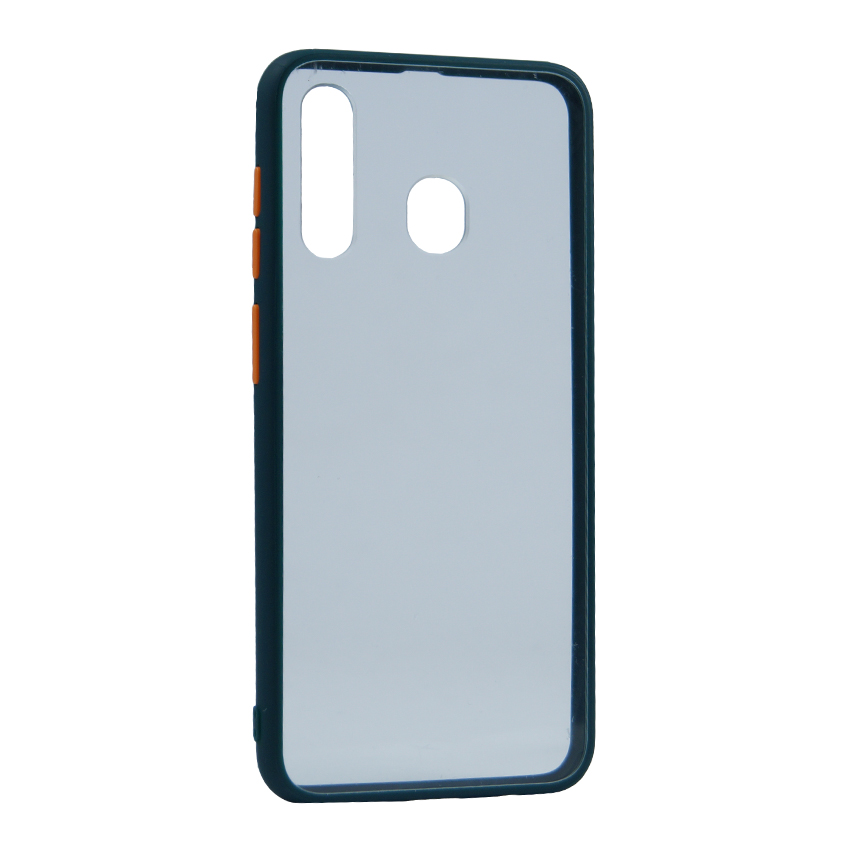 Чохол Goospery Case для Samsung A20-2019/A205/A30-2019/A305 Clear/Sea Wave/Orange