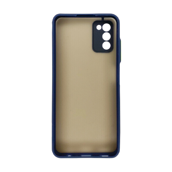 Чехол накладка Goospery Case для Samsung A03s-2021/A037 Dark Blue with Camera Lens