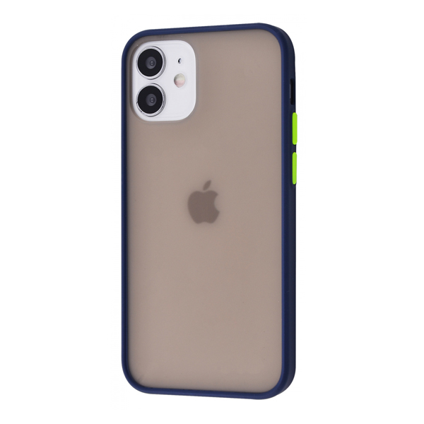 Чехол накладка Goospery Case для iPhone 12 Mini Dark Blue