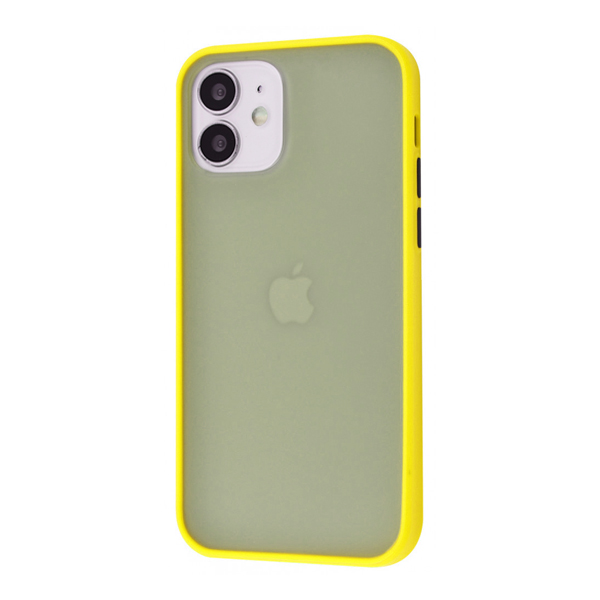 Чехол накладка Goospery Case для iPhone 12 Mini Yellow