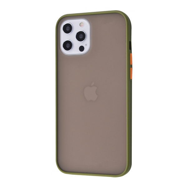 Чехол накладка Goospery Case для iPhone 12/12 Pro Khaki