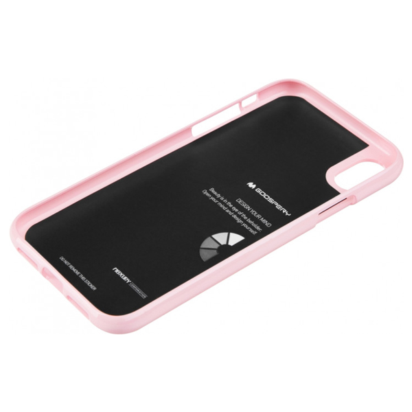 Чехол накладка Goospery Jelly Case для iPhone XR Pink