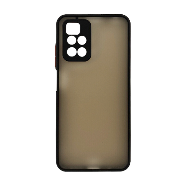 Чехол накладка Goospery Case для Xiaomi Redmi Note 10 Pro Plus Black with Camera Lens