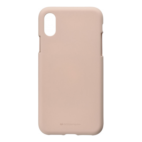 Чохол накладка Goospery SF Jelly Case для iPhone XS Max Pink Sand