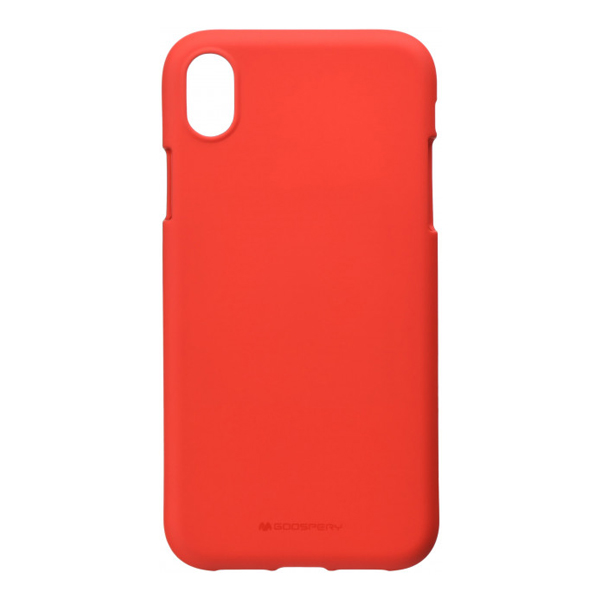 Чехол накладка Goospery SF Jelly Case для iPhone XS Max Red