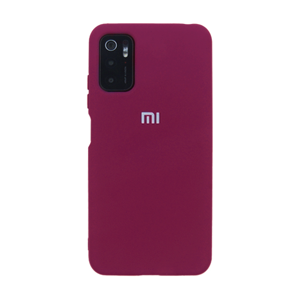 Чехол Original Soft Touch Case for Xiaomi Poco M3 Pro/Note 10 5G Grape