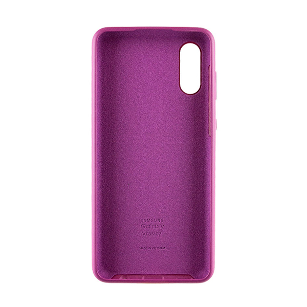 Чехол Original Soft Touch Case for Samsung A02-2021/A022 Grape