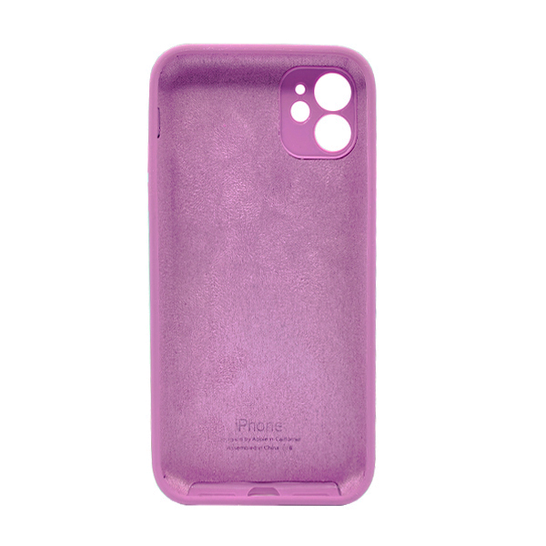 Чехол Soft Touch для Apple iPhone 11 Grape with Camera Lens Protection