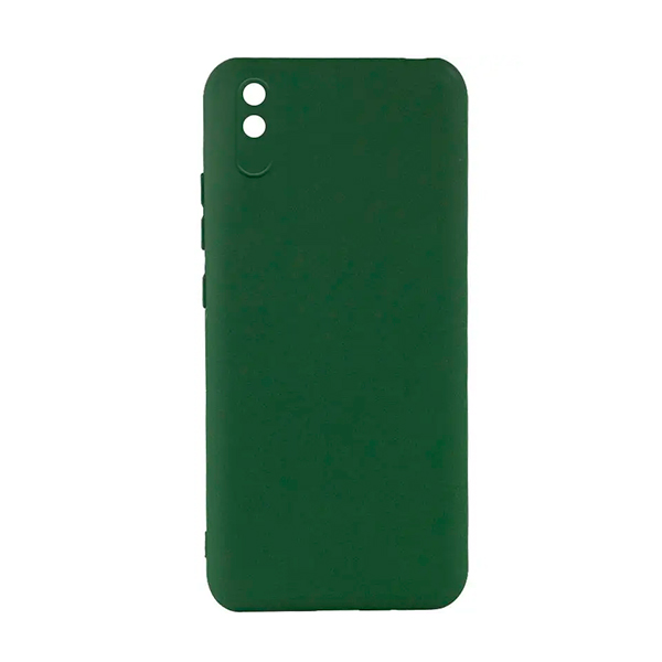 Чехол Original Soft Touch Case for Xiaomi Redmi 9a Pine Green with Camera Lens