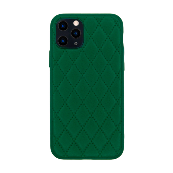 Чехол Leather Lux для iPhone 11 Pro Green