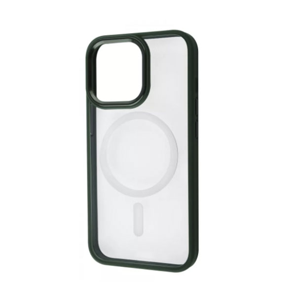 Чехол Wave Desire Case для Apple iPhone 13/14 with MagSafe Dark Green