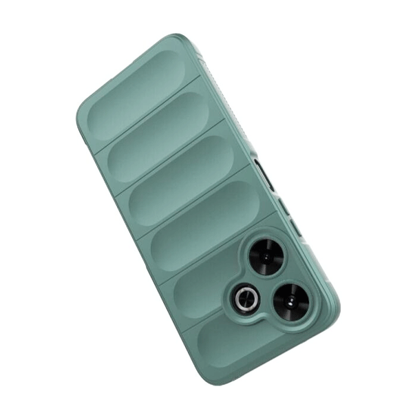 Чехол Cosmic Magic Shield for Xiaomi Redmi 13 4G/Poco M6 4G Dark Green with Camera Lens