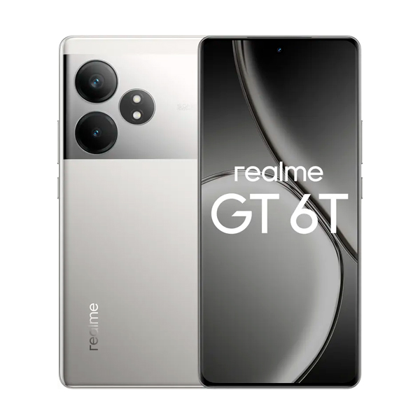 Смартфон Realme GT 6T 12/256Gb (RMX3853) Fluid Silver українська версія