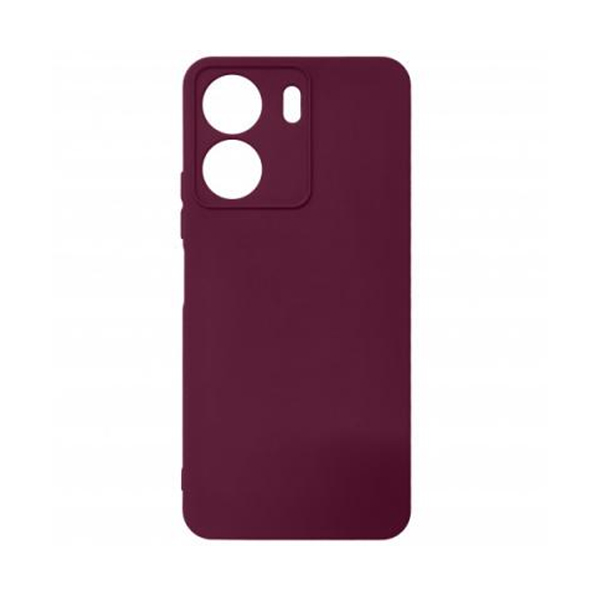 Чехол Original Soft Touch Case for Xiaomi Redmi 13C/Poco C65 Plum with Camera Lens