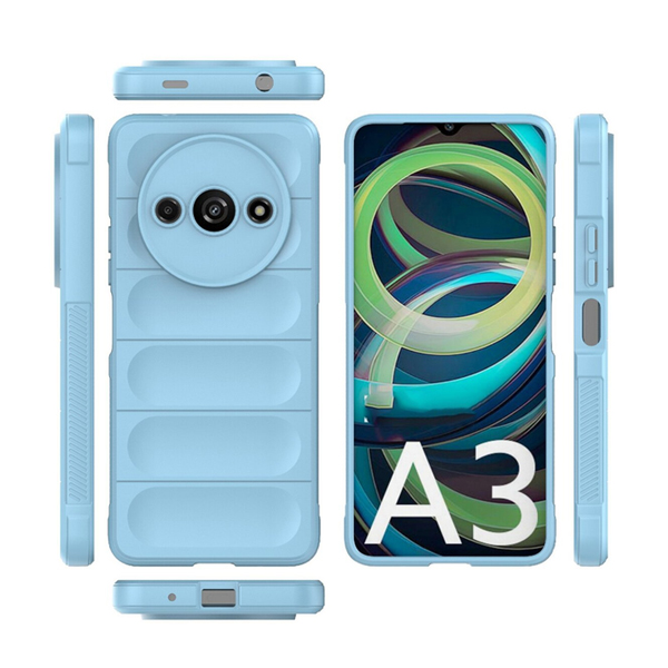 Чехол Cosmic Magic Shield for Xiaomi Redmi A3/Poco C61 Light Blue with Camera Lens