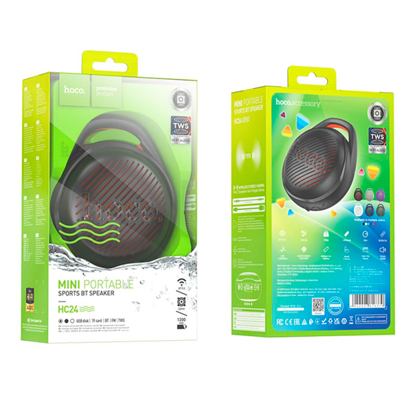 Портативна Bluetooth колонка Hoco HC24 Black
