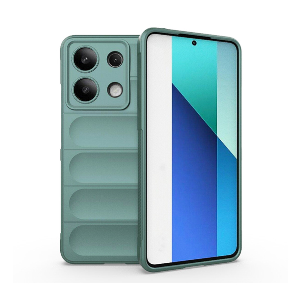 Чохол Cosmic Magic Shield for Xiaomi Redmi Note13 4G Dark Green with Camera Lens