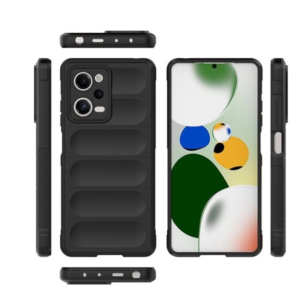 Чехол Cosmic Magic Shield for Xiaomi Redmi Note12 Pro 5G Black with Camera Lens