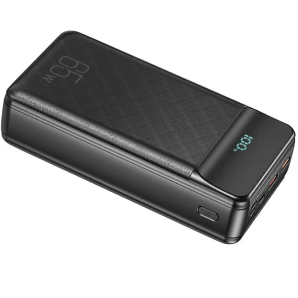 Зовнішній акумулятор XO PR201 2USB+Type-C PD&QC3.0 65W 30000mAh Black