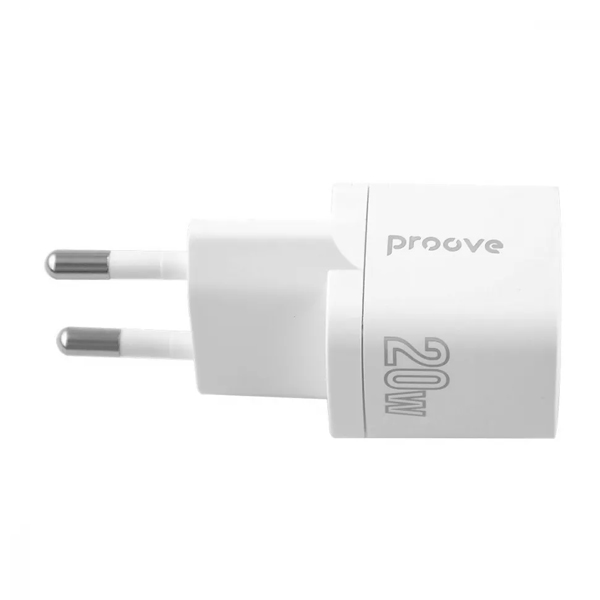 СЗУ Proove Silicone Power 20W (Type-C) White