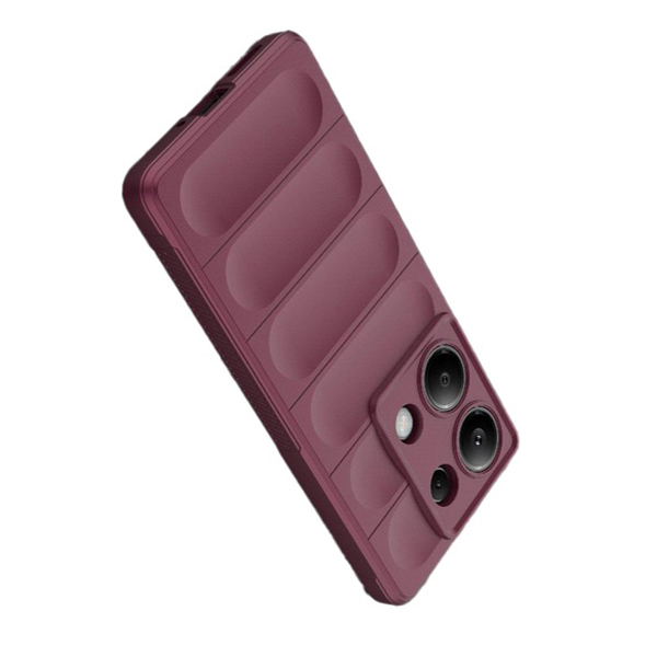 Чохол Cosmic Magic Shield for Xiaomi Redmi Note13 Pro 5G/Poco X6 5G Plum with Camera Lens