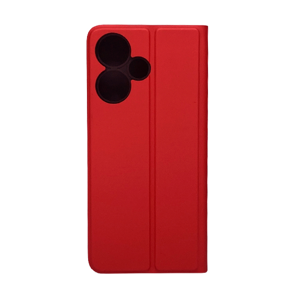 Чехол книжка Kira Slim Shell для Infinix Hot 30 Play Red Florence with Camera Lens