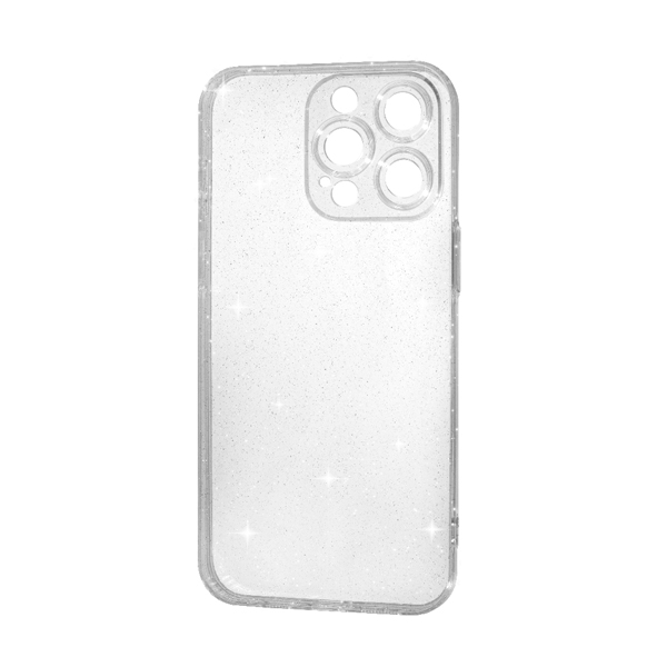 Чехол Silicon Shiny Case iPhone 13 Pro Max Glitter Clear