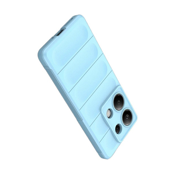 Чехол Cosmic Magic Shield for Xiaomi Redmi Note13 4G Light Blue with Camera Lens